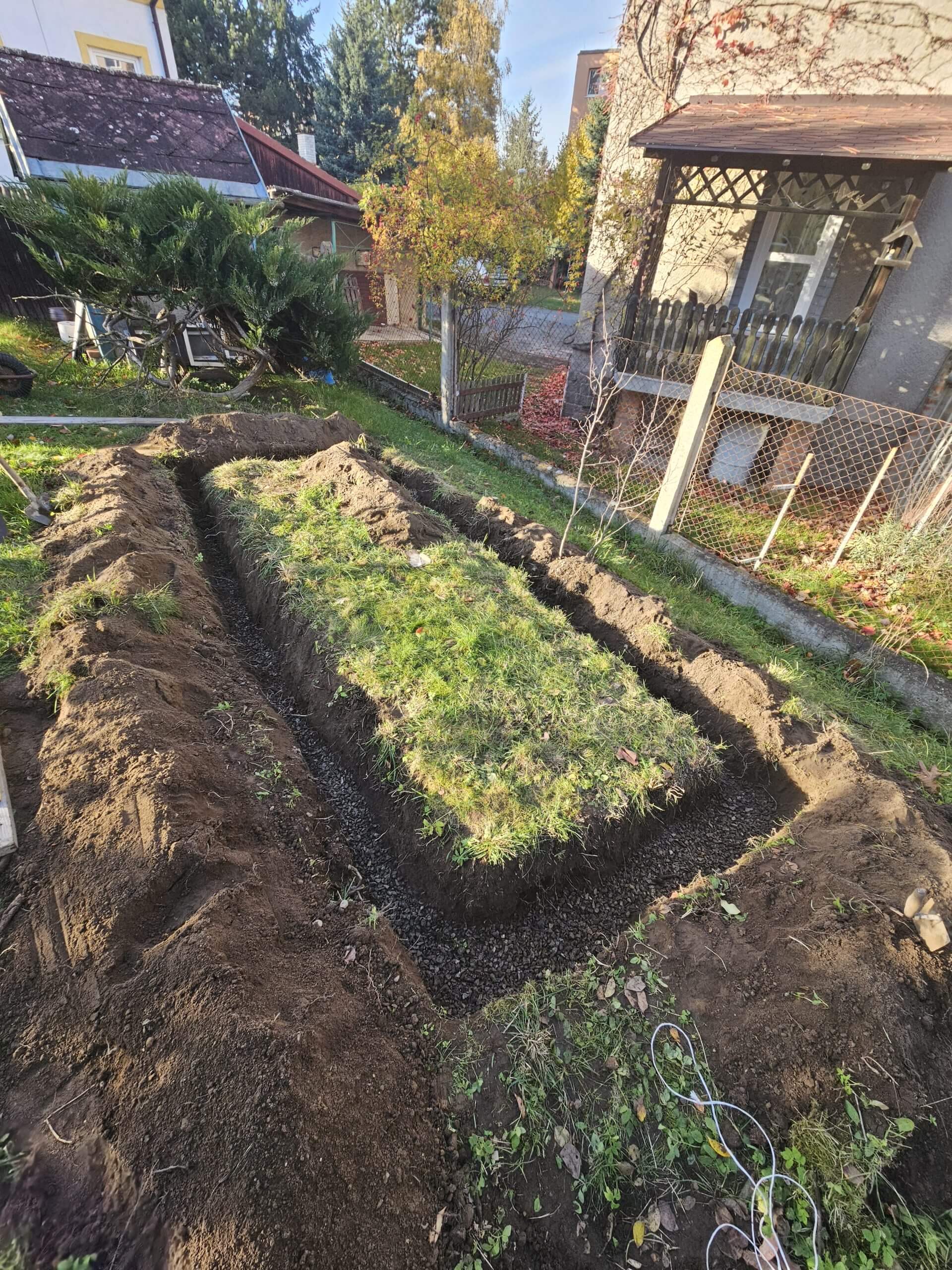 Vykopání základů